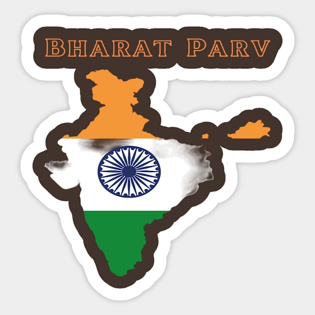 Bharat Parv - India Sticker by Bharat Parv